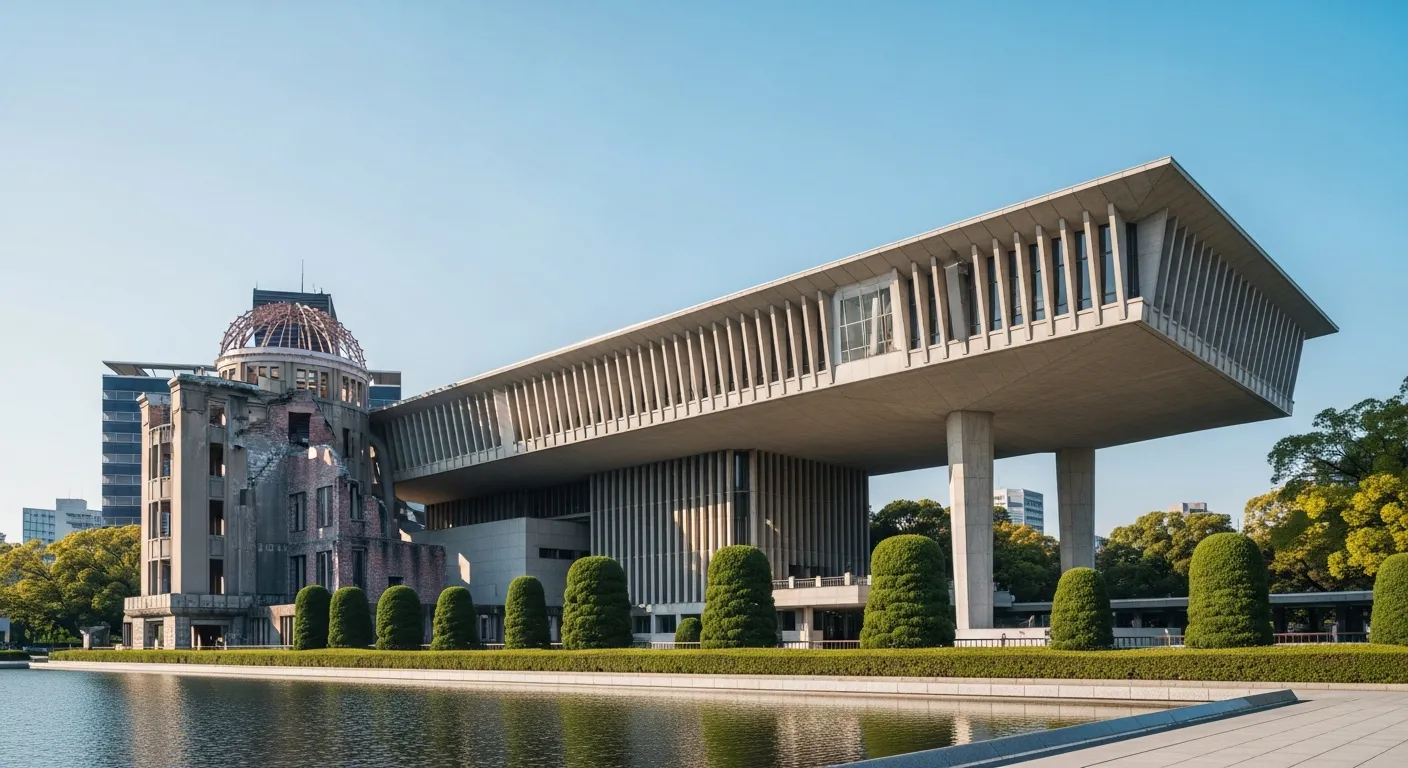 Hiroshima Peace Memorial Museum in Hiroshima